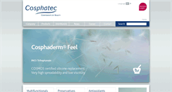 Desktop Screenshot of cosphatec.com